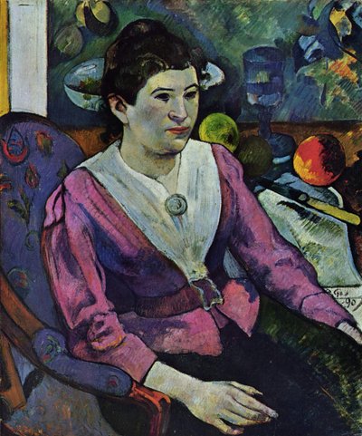 Porträt der Marie Derrien Lagadu von Paul Gauguin